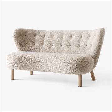 &Tradition Little Petra Sofa VB2 - Olieret Eg/Sheepskin Moonlight